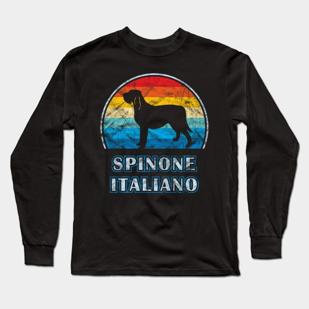 Spinone Italiano Vintage Design Dog Long Sleeve T-Shirt by millersye